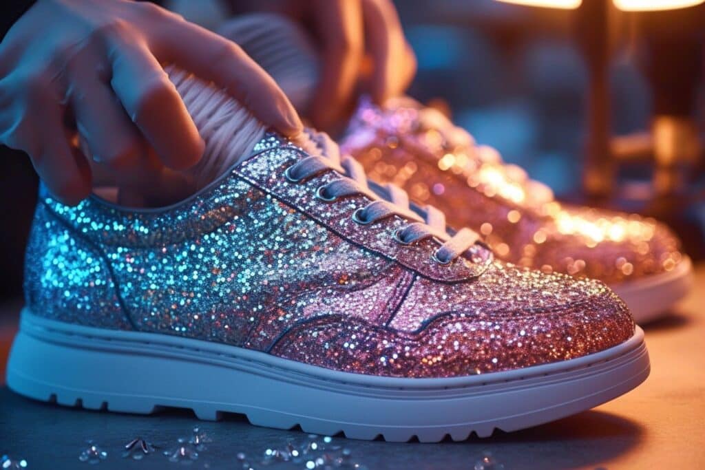 Le guide ultime pour nettoyer efficacement vos baskets paillettes femme