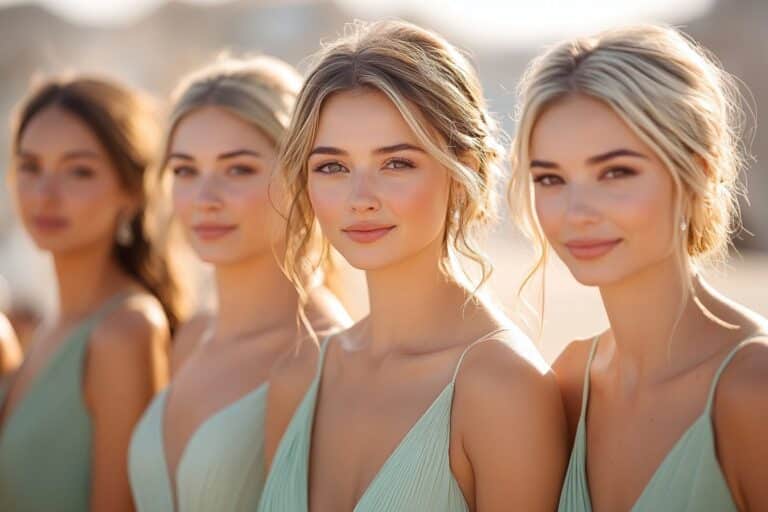 Vert d’eau : la couleur qui transforme les demoiselles d’honneur en icônes de style