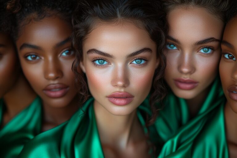 Le pouvoir du satin vert : pourquoi cette couleur élégante est parfaite pour toutes les teintes de peau