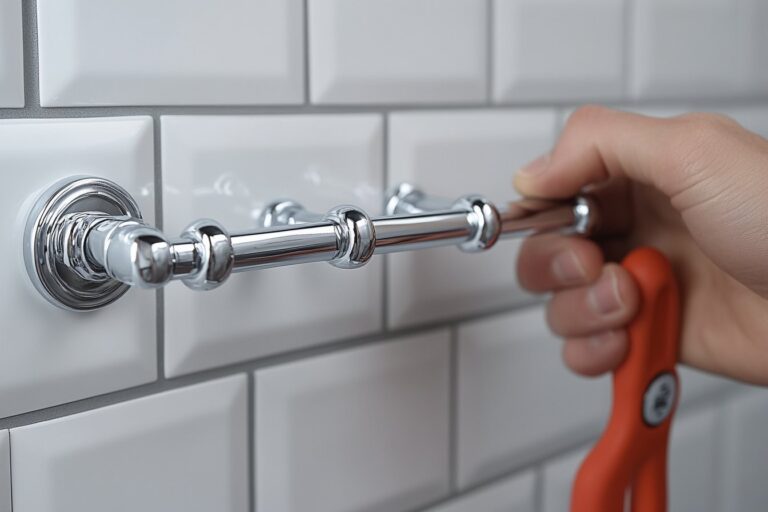 Comment installer un porte serviettes en 5 étapes facilement