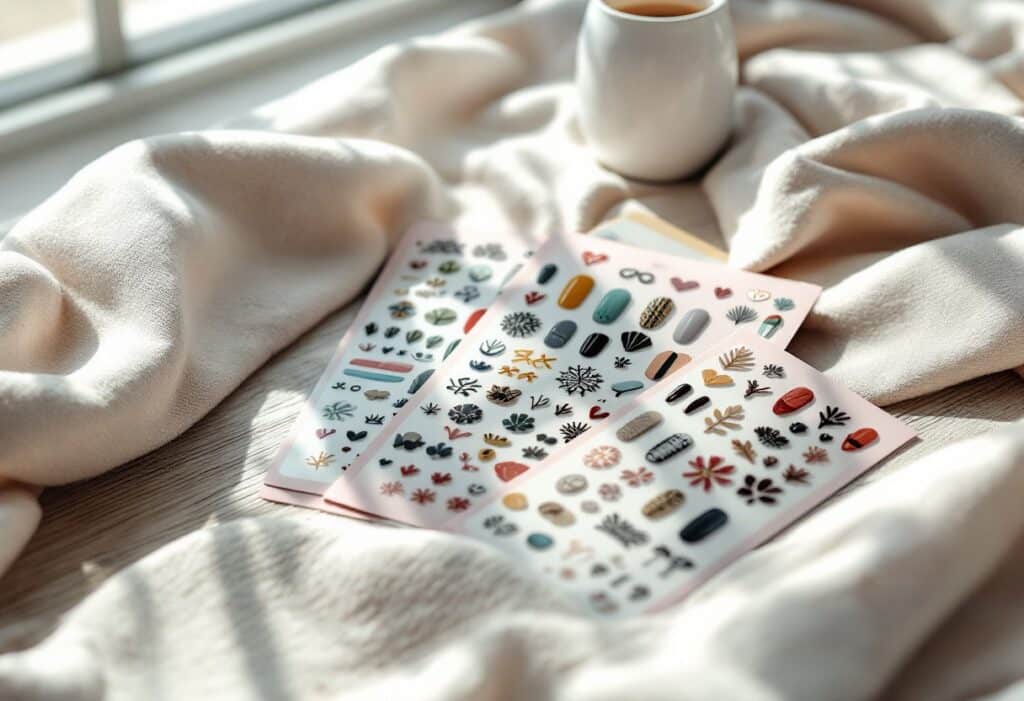 Révélez votre créativité avec les stickers pour ongles
