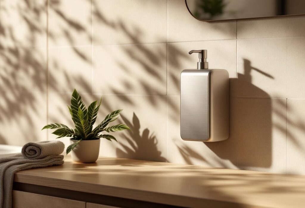 Pourquoi adopter un distributeur de savon mural dans sa salle de bain ou sa cuisine ?