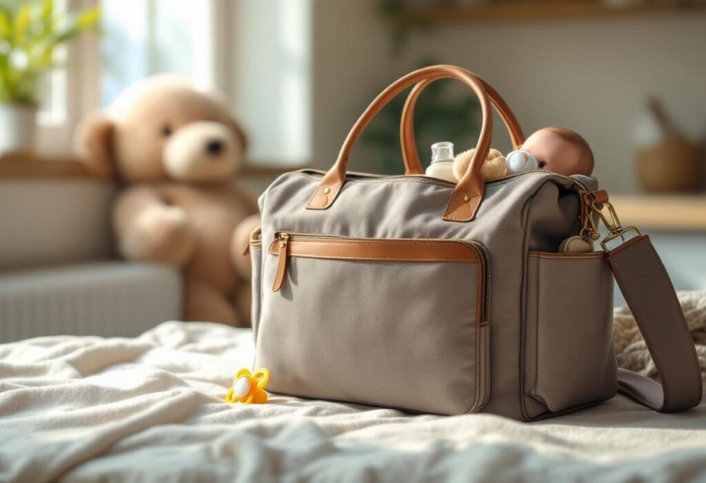 Sac à langer large : allié indispensable pour des sorties avec bébé sans compromis