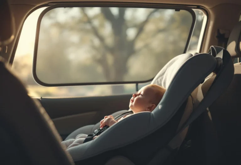 Les avantages du pare soleil bébé pour la voiture : garantir le confort et la sécurité au quotidien