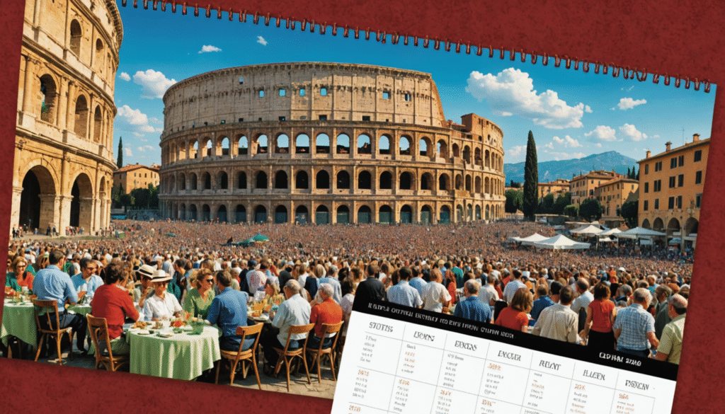 Agenda d’événements culturels pour rythmer vos circuits en Italie