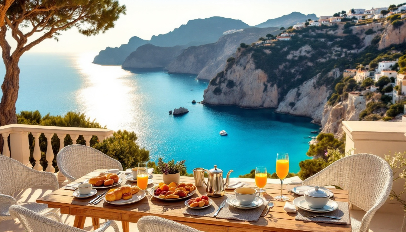 découvrez un brunch savoureux avec une vue panoramique spectaculaire à èze. profitez d’une expérience gourmande unique dans un cadre idyllique entre mer et montagne, parfait pour un moment d’exception.