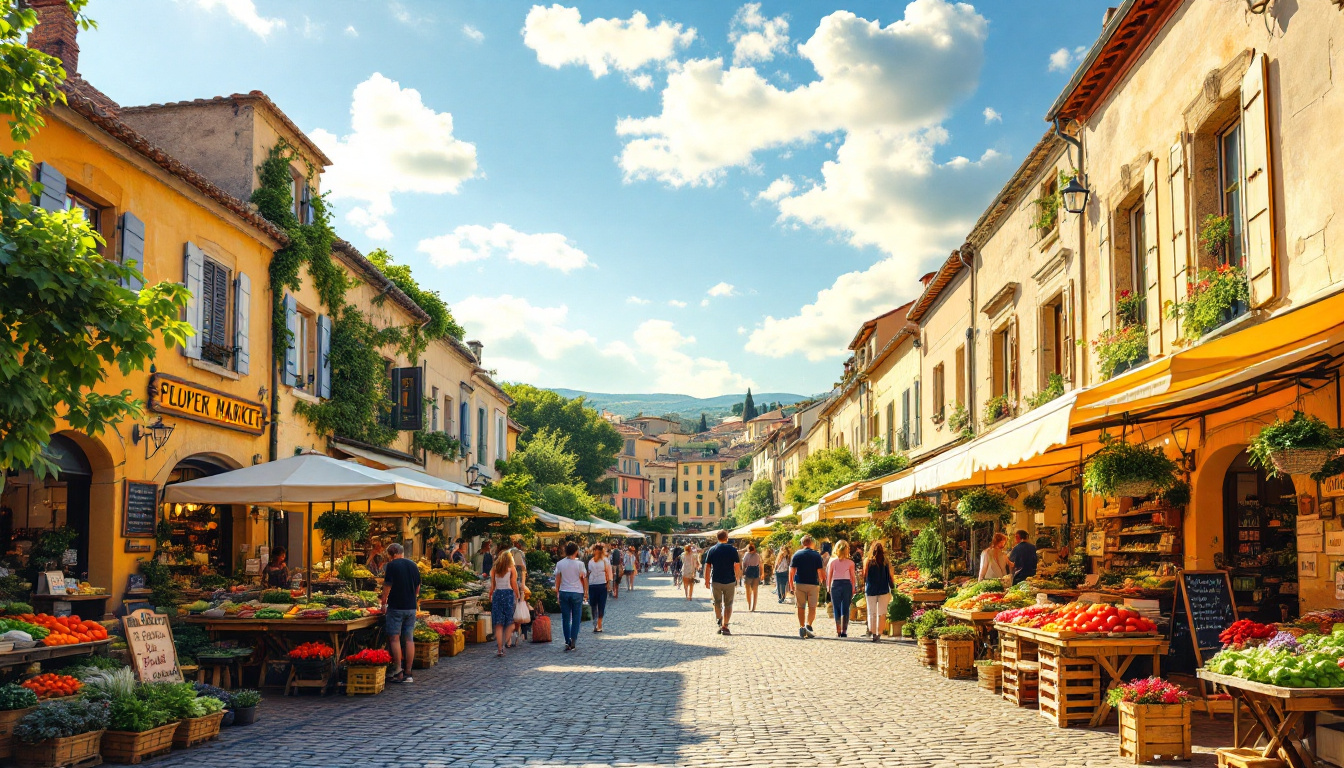 plongez dans l’ambiance authentique des marchés provençaux de valbonne : un voyage sensoriel entre produits locaux, artisanat et traditions du sud.