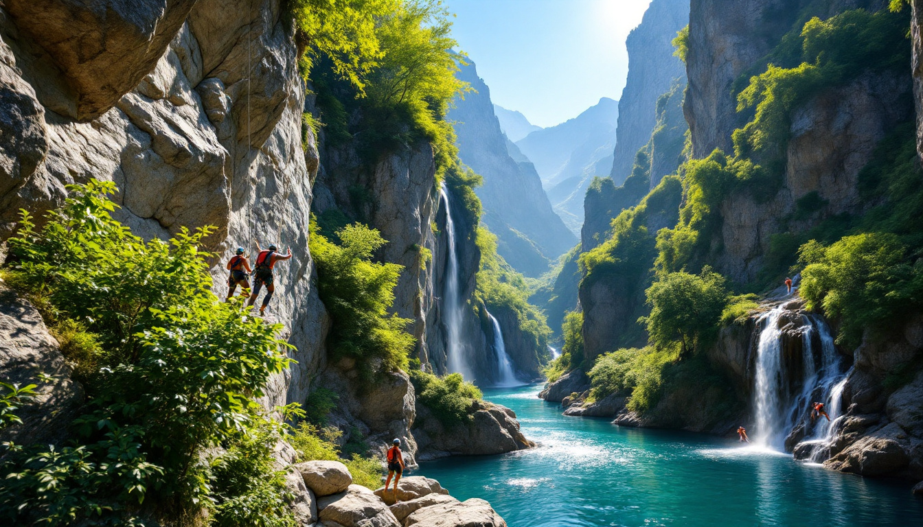 découvrez l’aventure dans les gorges du loup avec la via ferrata et le canyoning. profitez de paysages à couper le souffle et d’activités sensationnelles, idéales pour les amateurs de nature et de sports en plein air.