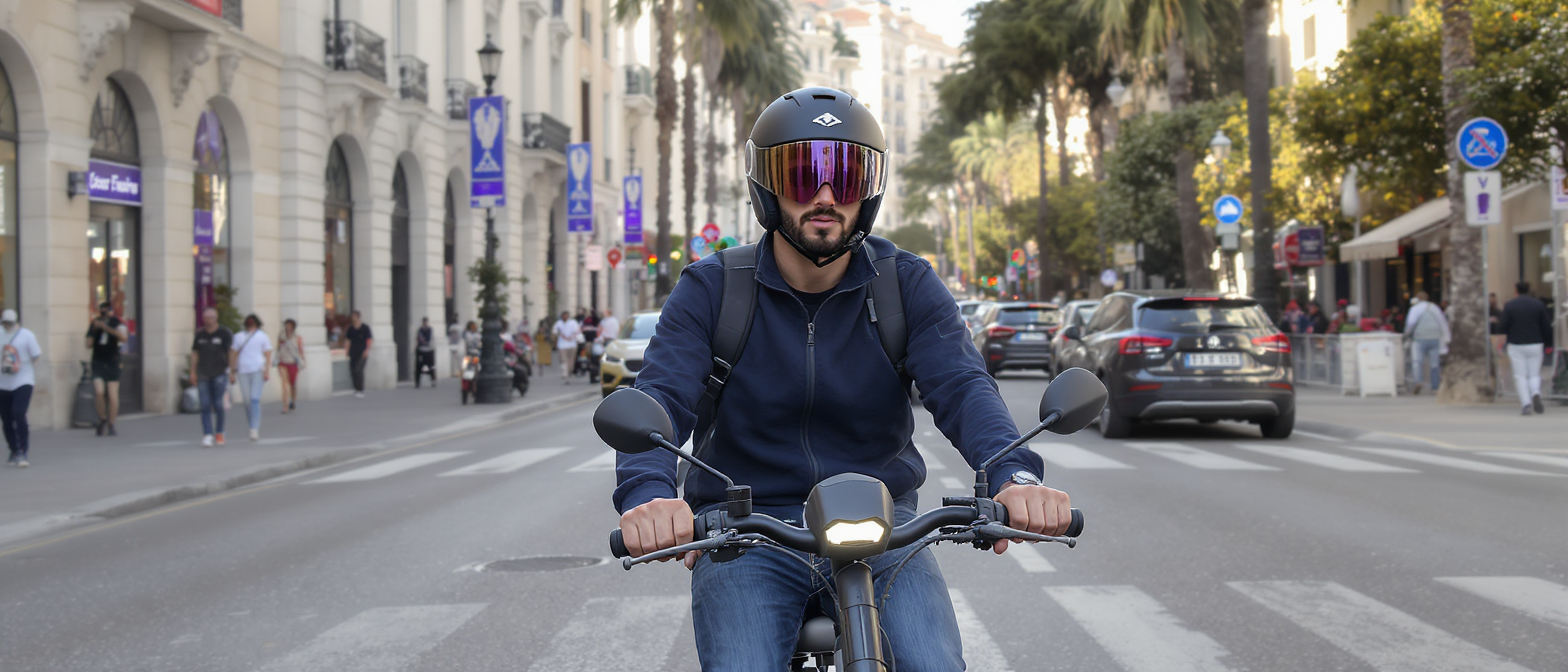 à partir du 1er novembre à nice, le port du casque devient obligatoire pour tous les utilisateurs de trottinettes électriques. découvrez ce que cette nouvelle réglementation implique pour votre sécurité et vos déplacements en ville.