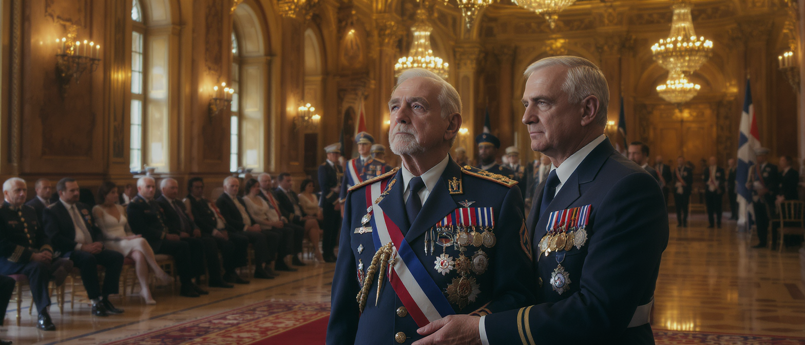 découvrez l’histoire émouvante de rené di fraja, vétéran de 102 ans, récemment décoré de la légion d’honneur en reconnaissance de son courage exceptionnel et de son dévouement au service de la france.