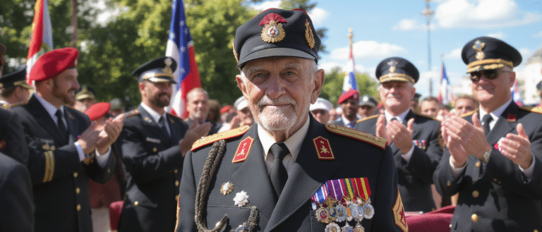 découvrez l’histoire inspirante de rené di fraja, vétéran de 102 ans, récompensé par la légion d’honneur pour son courage exemplaire et son engagement remarquable au service de la france.