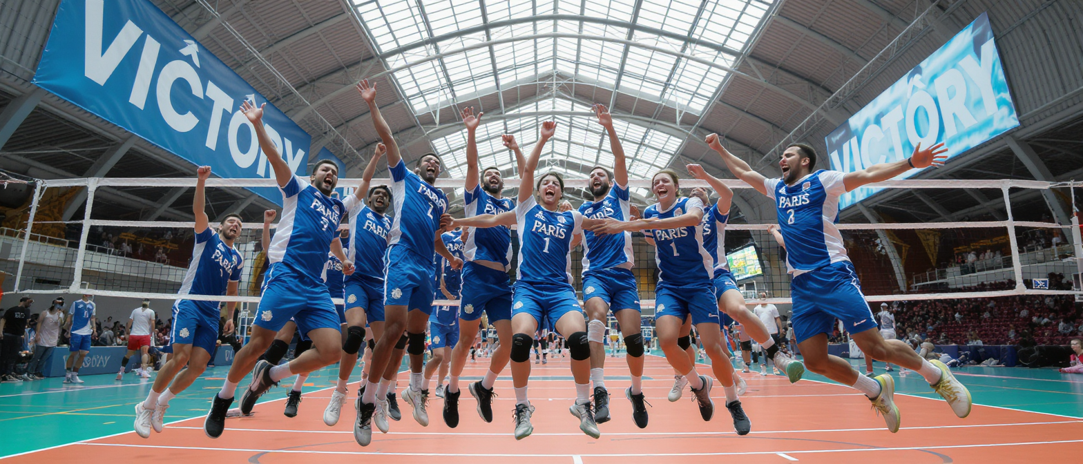 les eagles impressionnent à paris avec une performance éclatante, remportant une victoire prestigieuse en volley-ball qui marque les esprits.