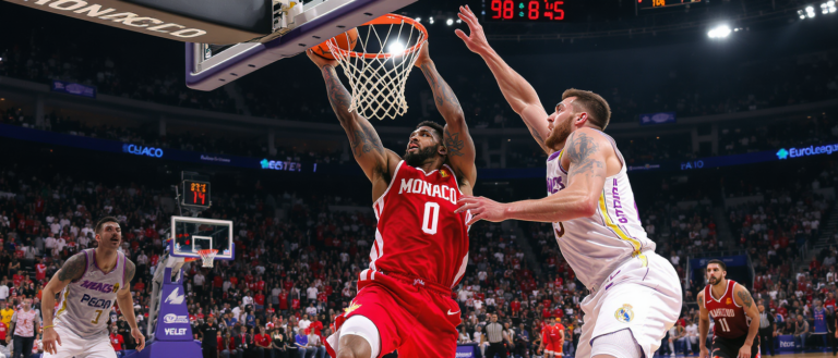 revivez le duel intense entre monaco et le real madrid en euroligue, où monaco s'impose brillamment dans un match spectaculaire.