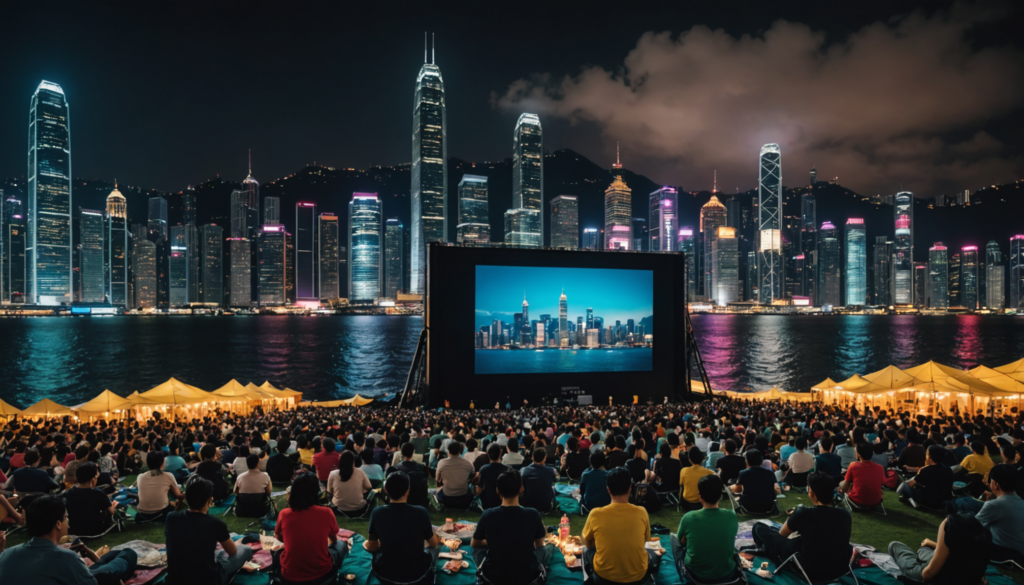 Cinéma en plein air et festivals à l’affiche à Hong Kong