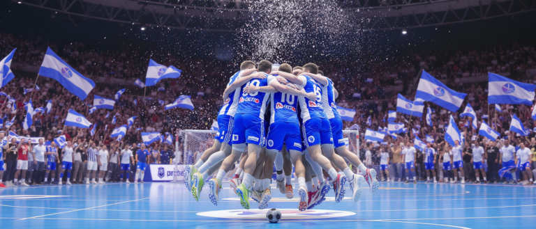 l’ogc nice se qualifie pour les quarts de finale de la coupe de france de handball après une performance remarquable, prêt à poursuivre sa conquête vers la victoire.