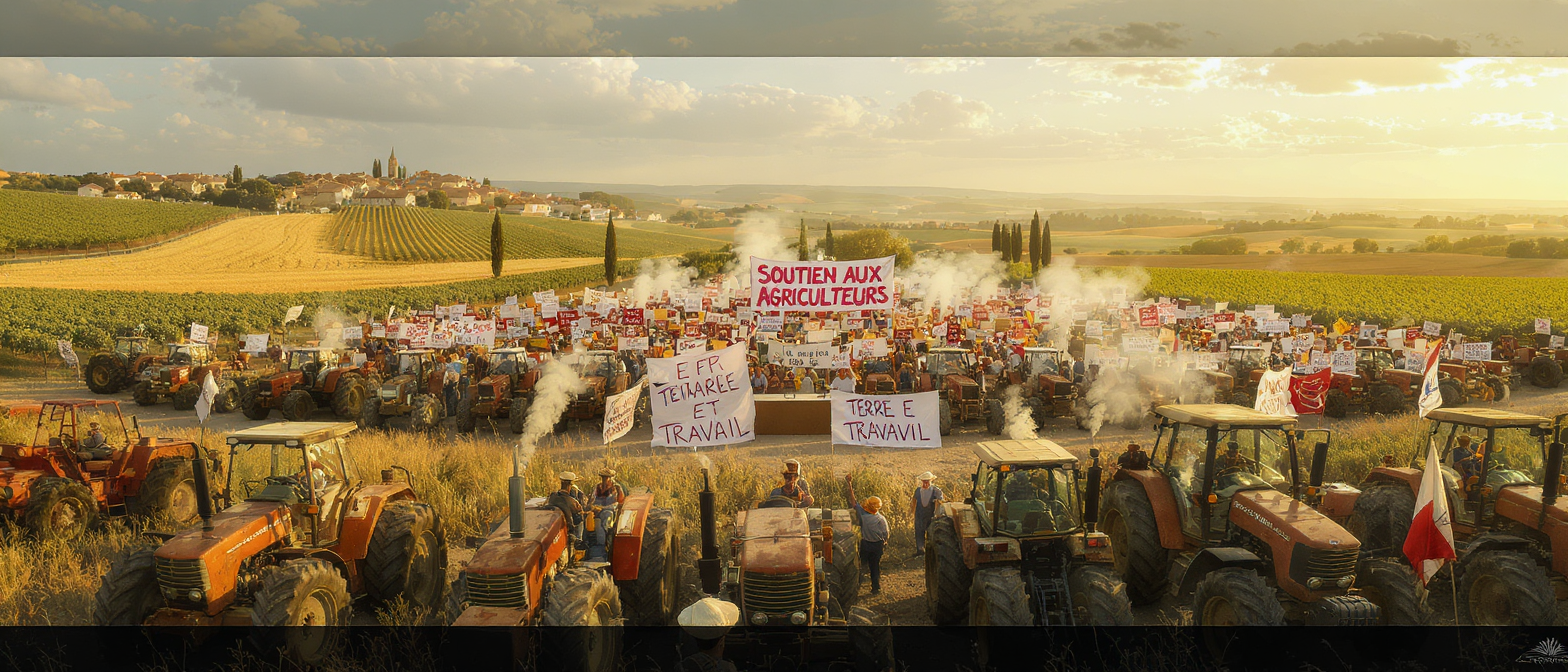 manifestations des agriculteurs prévues ce jeudi matin à nice et antibes : découvrez comment anticiper les perturbations et organiser vos déplacements.