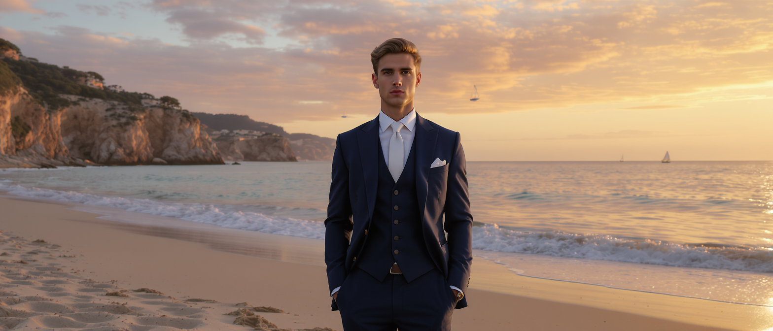 découvrez dimitri châtelain, l'azuréen, élu premier dauphin lors de mister france, symbolisant élégance et charisme au cœur du concours.