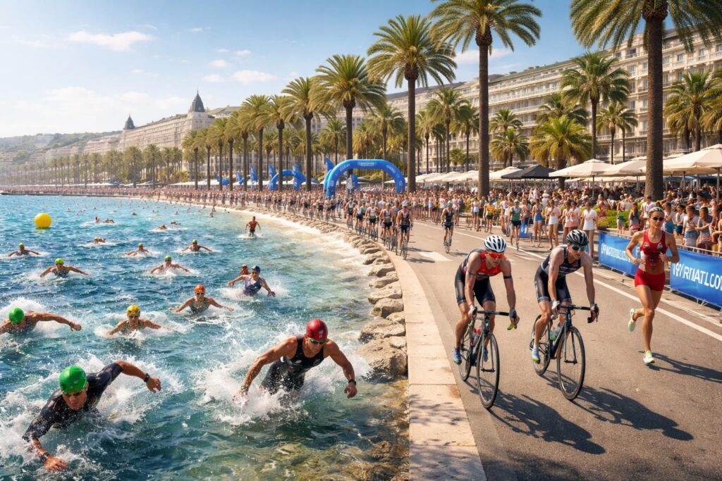 découvrez les compétitions sportives emblématiques sur la croisette, avec un focus sur le triathlon de cannes, un événement alliant endurance et paysages splendides.