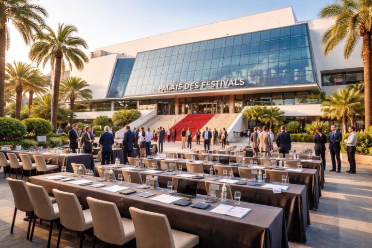 découvrez les locations premium du palais des festivals à cannes, idéales pour organiser vos séminaires d'entreprise dans un cadre prestigieux et moderne.