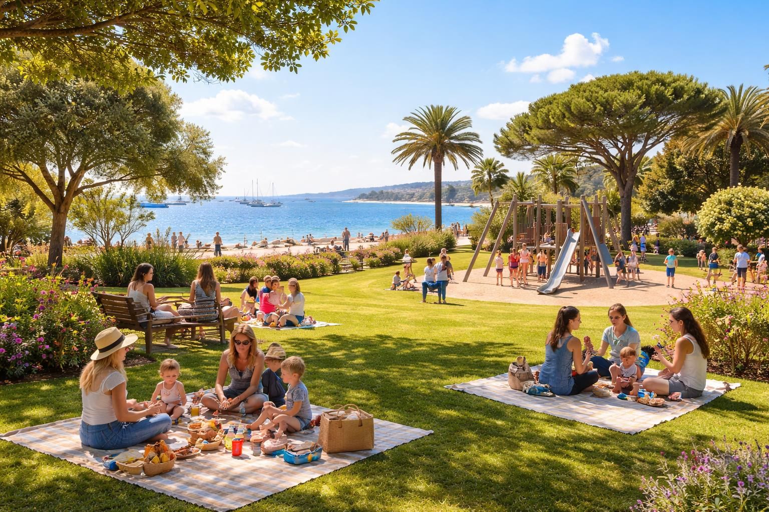 découvrez des activités idéales pour les mamans et leurs enfants dans les parcs et au bord de mer à cannes, pour des sorties en famille inoubliables.