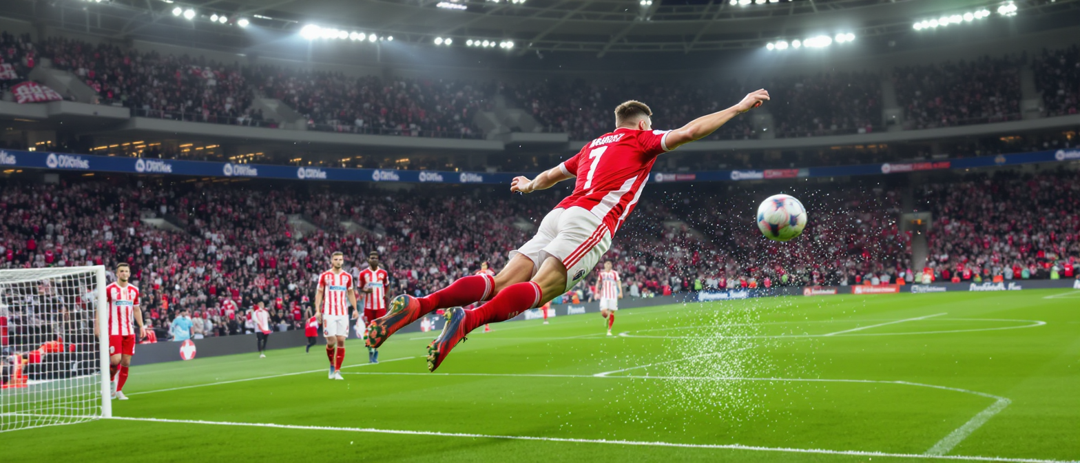 revivez la performance spectaculaire d'archambault, auteur d'un triplé décisif, qui laisse les aigles de nice sans réaction lors de ce match intense.