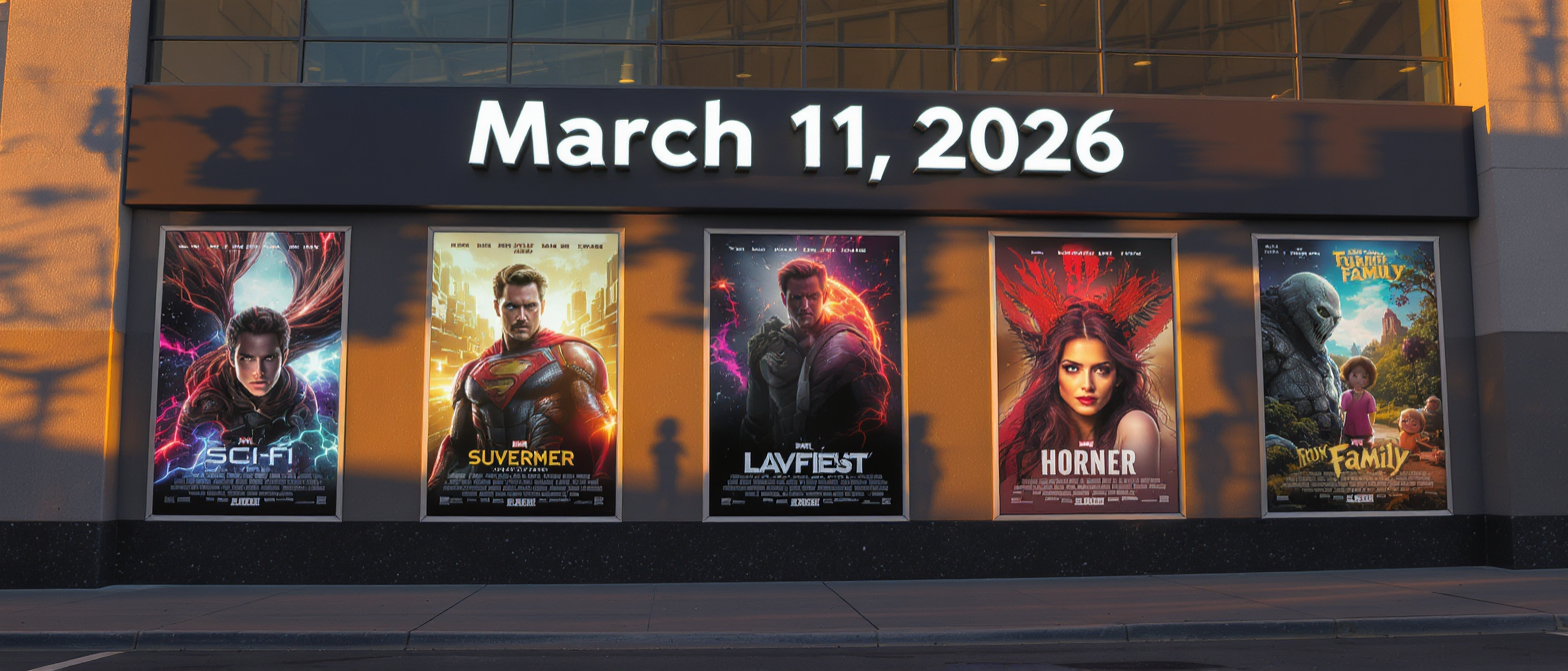 découvrez les 5 films incontournables à ne pas manquer au cinéma le mercredi 11 mars 2026. préparez-vous à une sélection captivante pour tous les goûts.