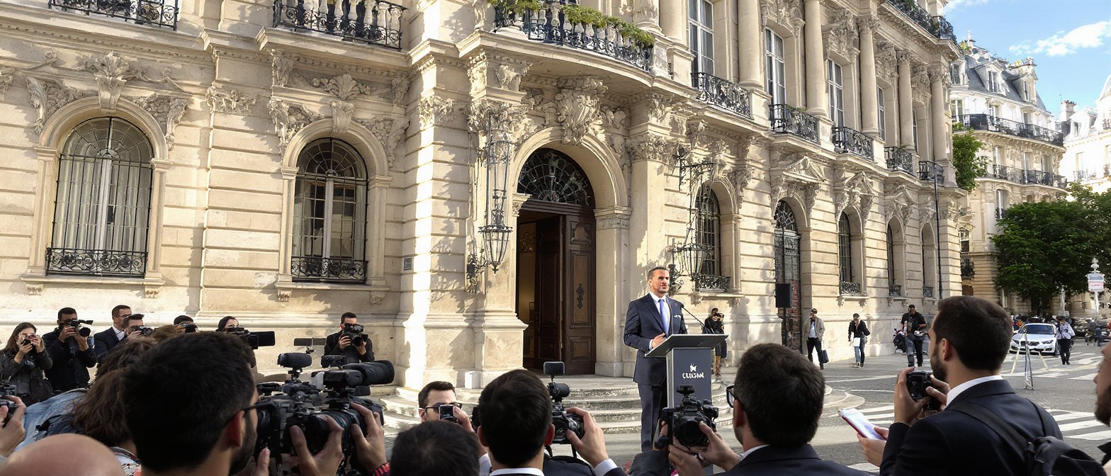eric ciotti cède des bureaux métropolitains à paris, une décision qui suscite une vive polémique avec l'opposition dénonçant une mise en scène politique.