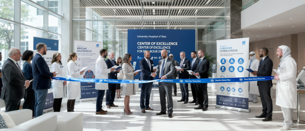 découvrez l'inauguration du nouveau centre d'excellence spécialisé dans les troubles bipolaires au chu de nice, dédié à l'innovation et au soutien des patients.