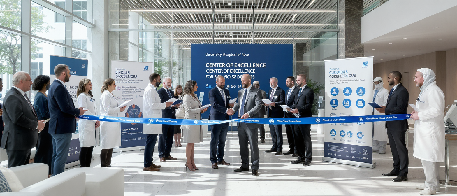 découvrez l'inauguration du nouveau centre d'excellence spécialisé dans les troubles bipolaires au chu de nice, dédié à l'innovation et au soutien des patients.