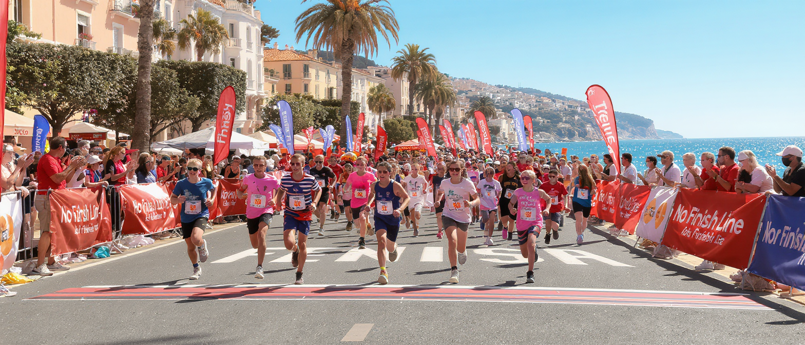 la no finish line nice entre dans sa dernière ligne droite pour soutenir les enfants, un événement solidaire alliant sport et générosité.