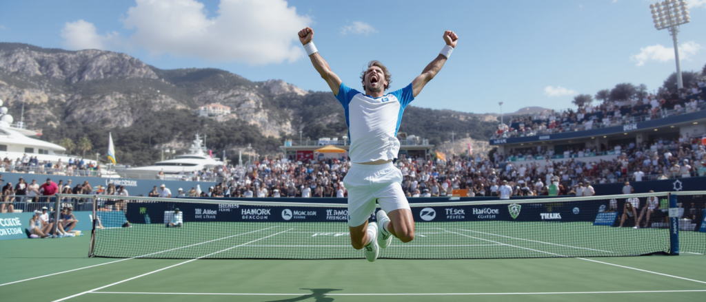 revivez la performance impressionnante de valentin vacherot aux masters 1000 de monte-carlo 2026, où il a assuré sa victoire dès le premier tour, marquant un début prometteur dans ce tournoi prestigieux.