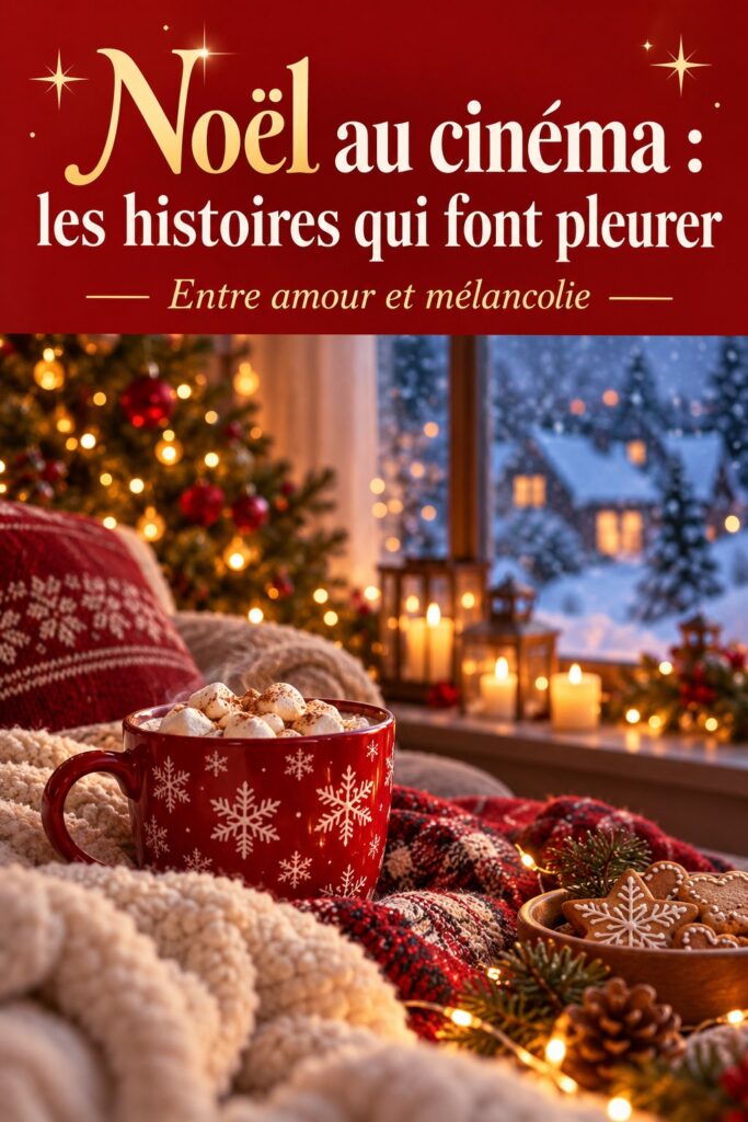 Une image de scène poignant d'un film de Noël, illustrant des émotions fortes.